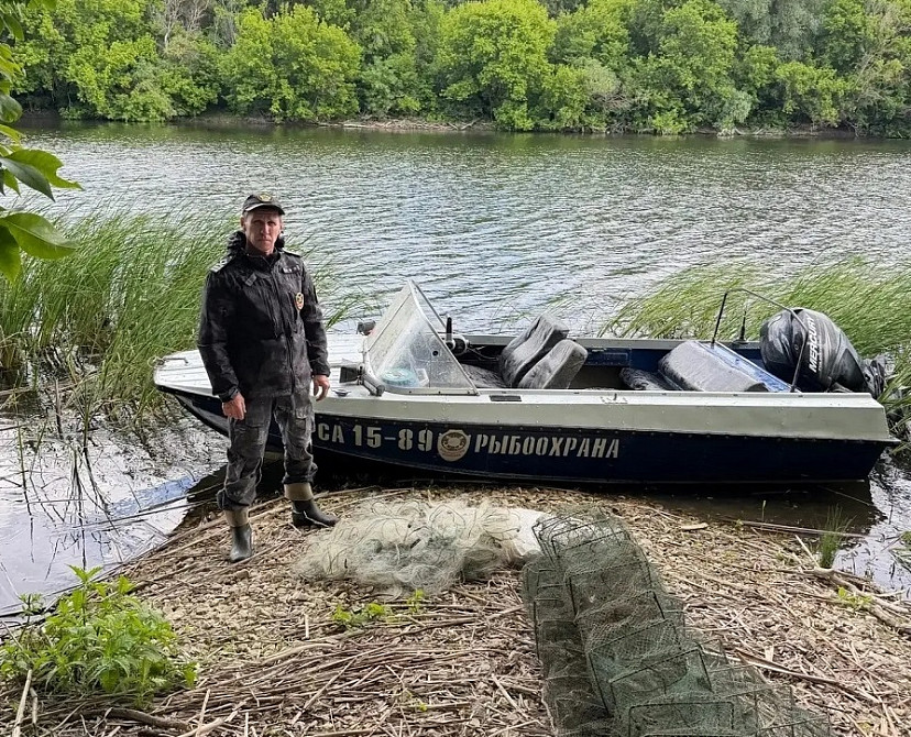 В Саратовской области браконьеры лишились сетей и улова 